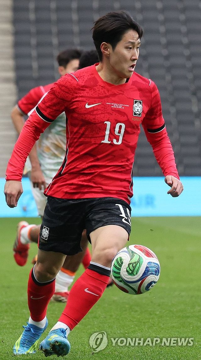 패스 준비하는 이강인