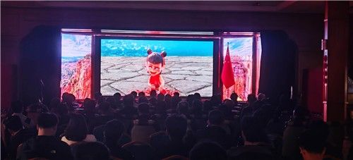 27일 주북 중국대사관이 상영한 중국 애니메이션 '너자2'