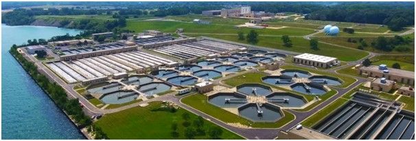 미국 MMSD 하수처리장 전경