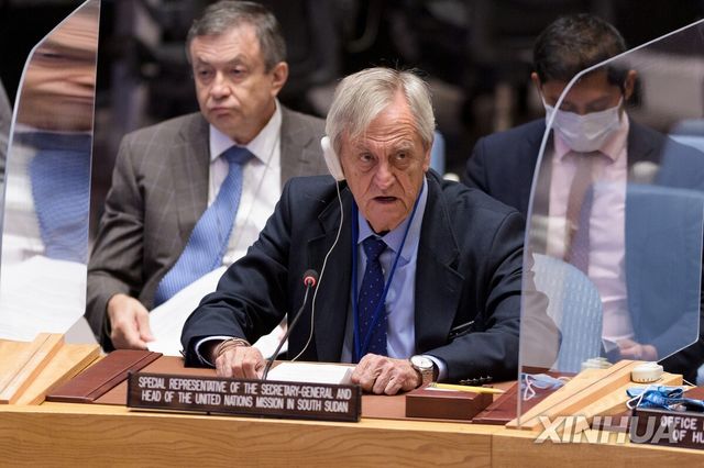 니컬러스 헤이섬 유엔남수단임무단(UNMISS) 대표 [신화 연합뉴스 자료사진 재판매 및 DB 금지]