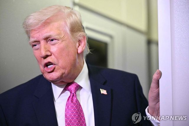 도널드 트럼프 미국 대통령