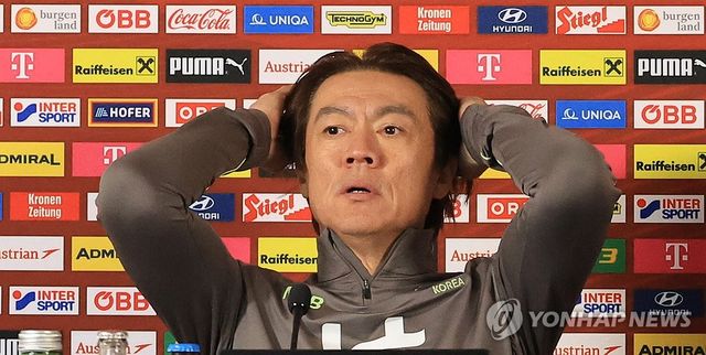 오스트리아전 앞둔 홍명보 감독