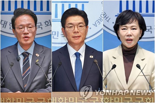 박주민·정원오·전현희 더불어민주당 서울시장 본경선 후보
