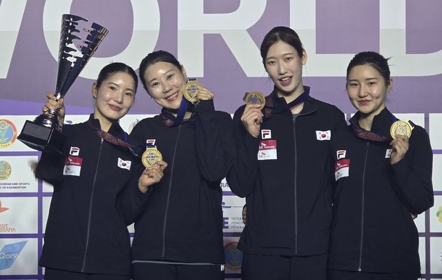 펜싱 여자 에페 대표팀