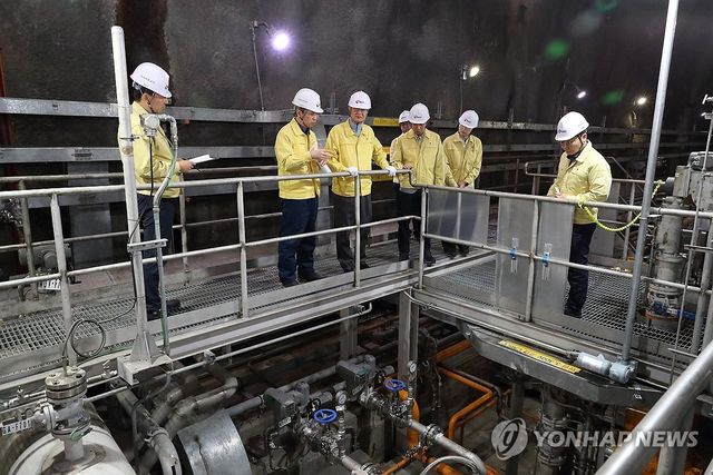 손주석 한국석유공사 사장, 석유비축기지 현장 점검