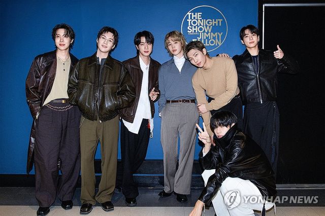 방탄소년단, 미국 '지미 팰런 쇼' 출연