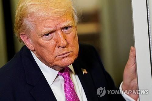 도널드 트럼프 미 대통령