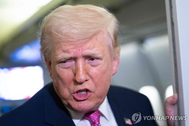 도널드 트럼프 미국 대통령