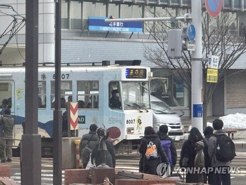 일본 하코다테 거리