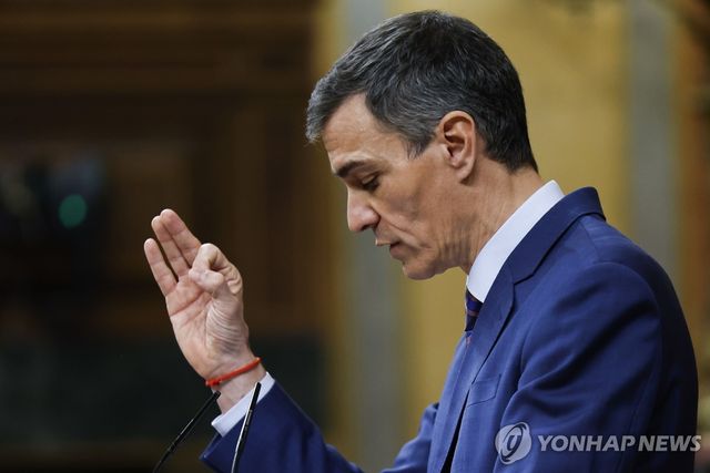 페드로 산체스 스페인 통이