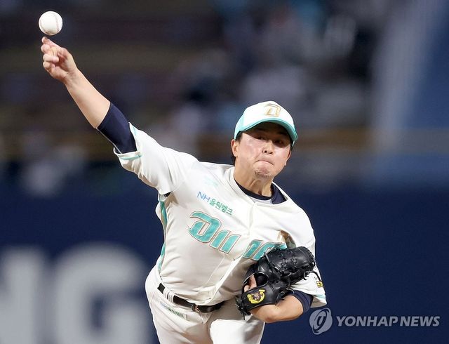 NC 선발 토다 나츠키 역투