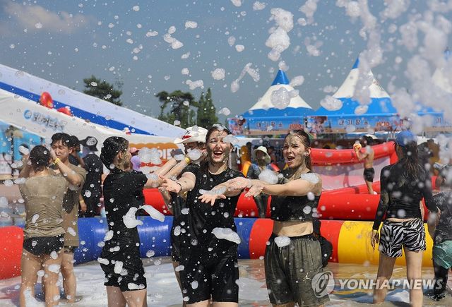 지난해 보령머드축제 모습