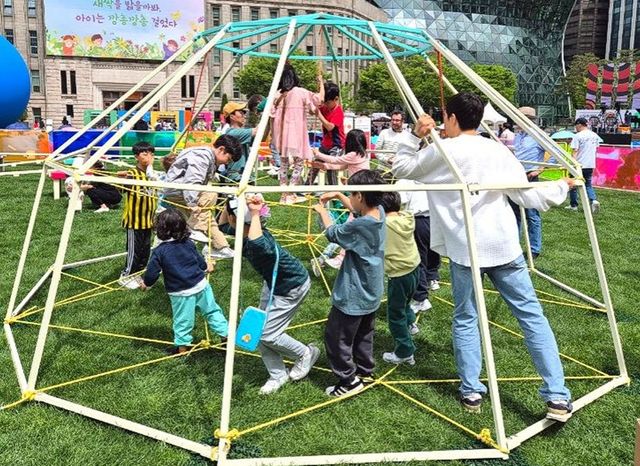 작년 '여기저기 서울형 키즈카페' 운영 모습