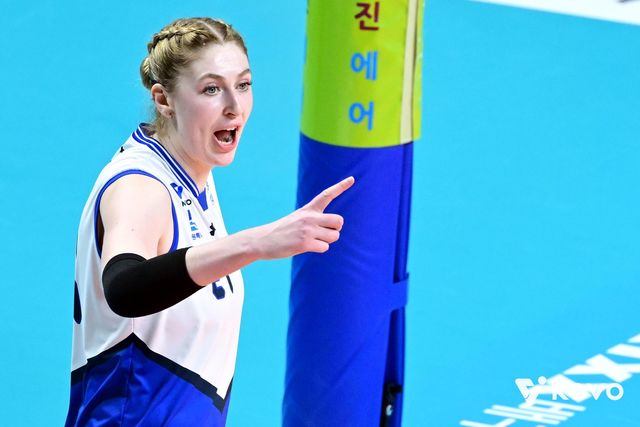 현대건설의 외국인 주포 카리