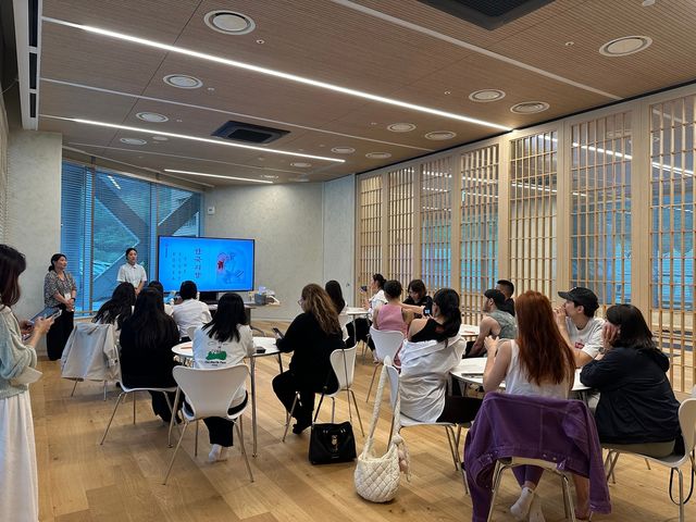 외국인 웰니스 프로그램 '한국의 향' 진행 모습