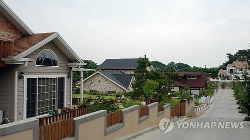 울산의 전원주택 단지