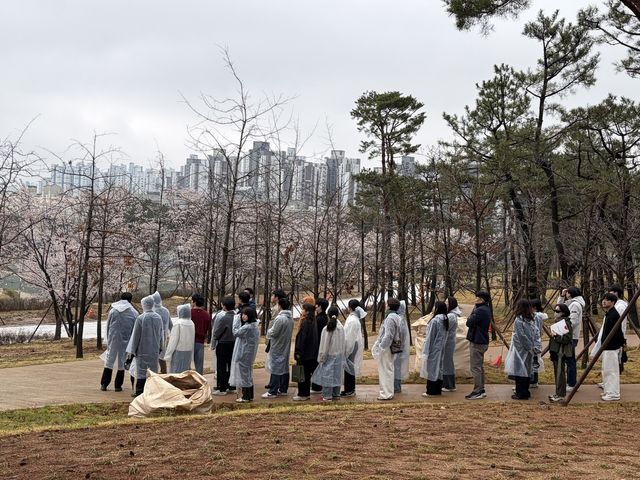 홍예공원 현장 점검