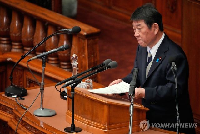 모테기 도시미쓰 일본 외무상