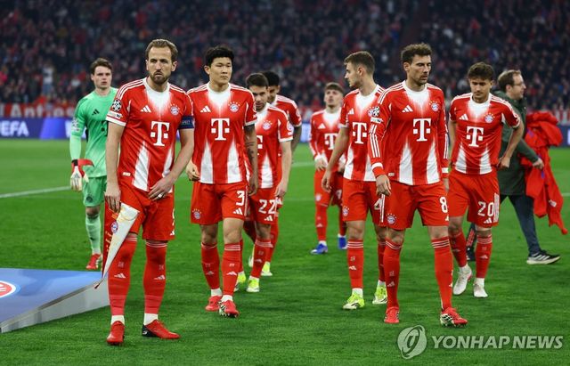 해리 케인과 김민재 등 바이에른 뮌헨 선수들