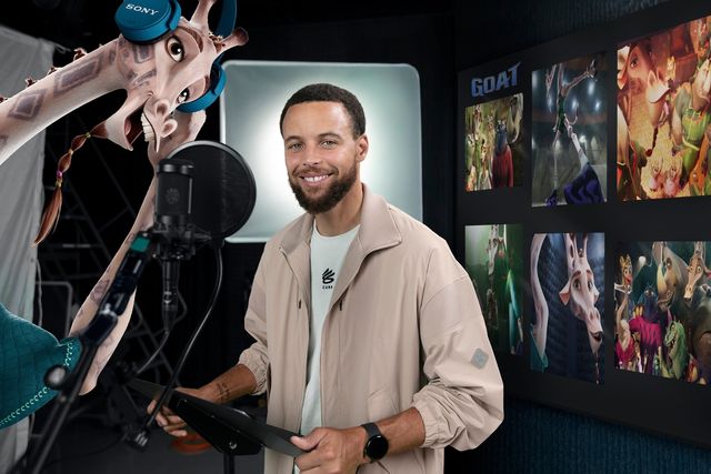 영화 '고트: 더 레전드' 제작·연기로 참여한 스테판 커리