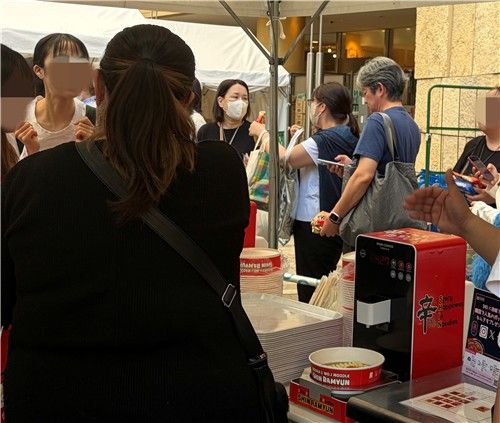 '오늘 갈까? 한국! 여행 페스티벌'의 한강라면 체험장