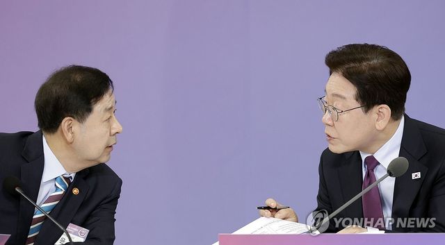 이재명 대통령과 구윤철 부총리