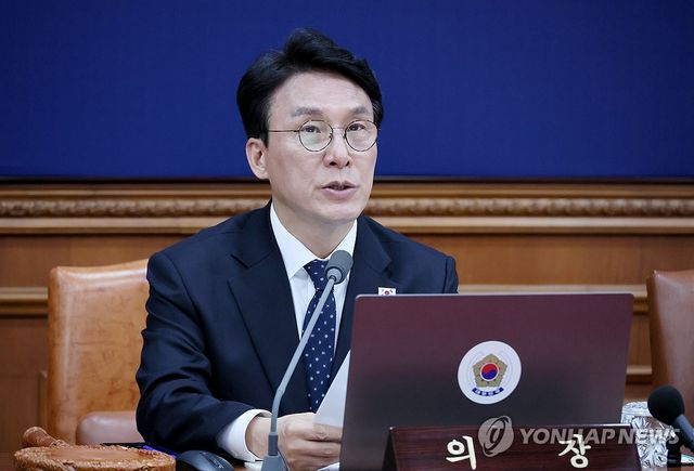 김민석 총리, 임시 국무회의 발언