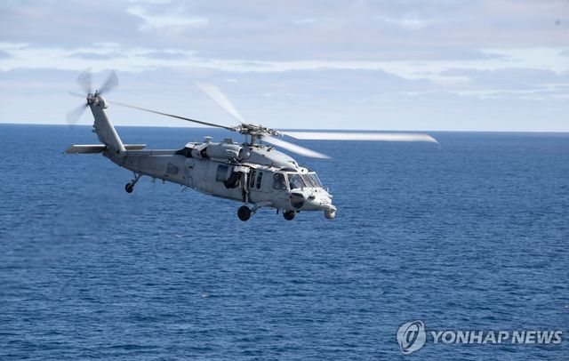 '아르테미스Ⅱ' 우주비행사를 데려가기 위해 파견된 헬리콥터