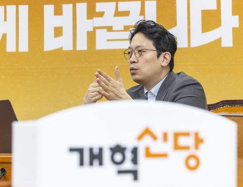 6·3 지방선거 전략 밝히는 개혁신당 이기인 사무총장
