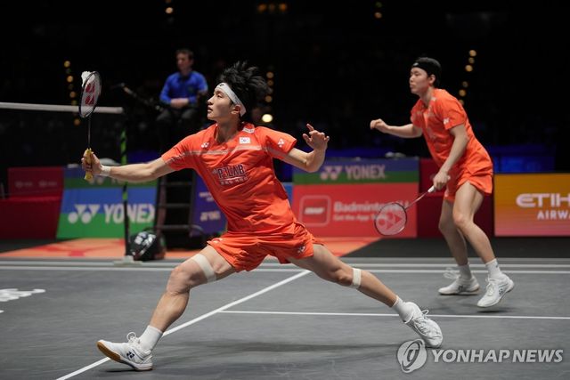 남자복식 '무적의 듀오' 서승재와 김원호