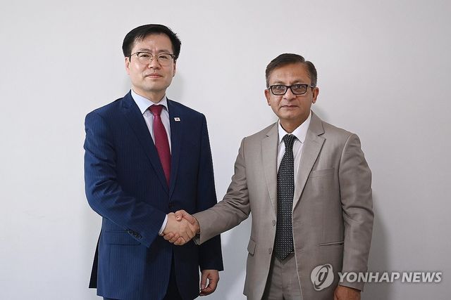 여한구 통상교섭본부장, 방글라데시 상무부 장관과 면담