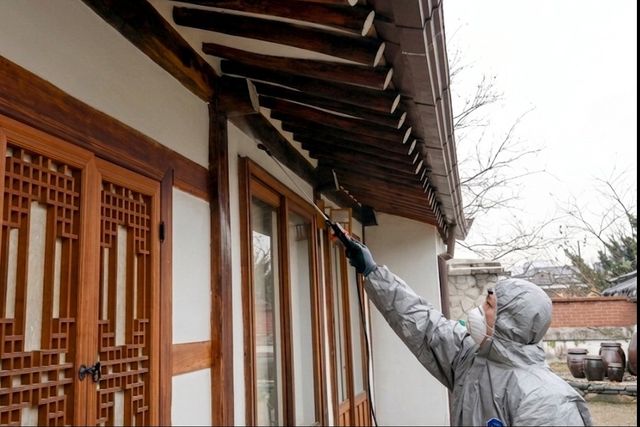 한옥 흰개미 방제