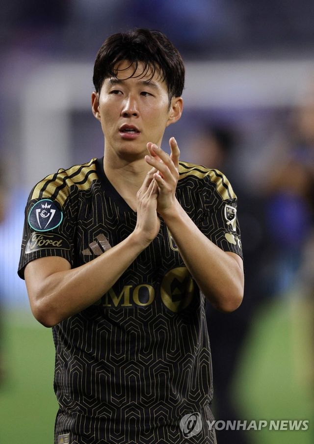 LAFC 데뷔 후 처음 결장한 손흥민