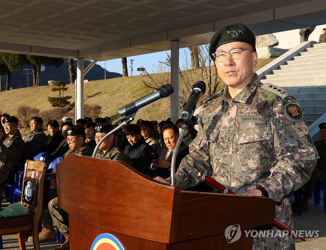 이상렬 제49대 육군 3군단장 취임