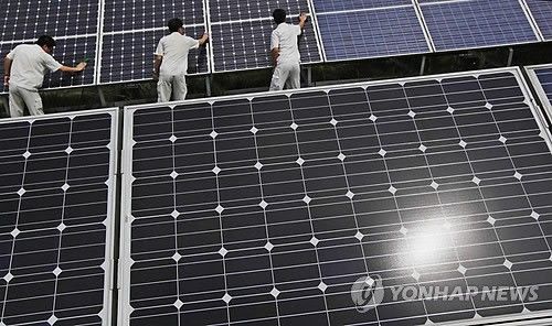 중국산 태양광 패널