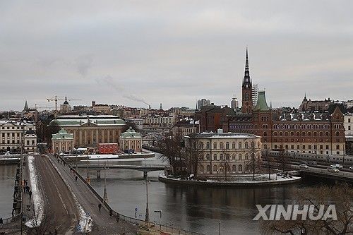스웨덴 스톡홀름 시내 [신화 연합뉴스 자료사진. 재판매 및 DB 금지] 