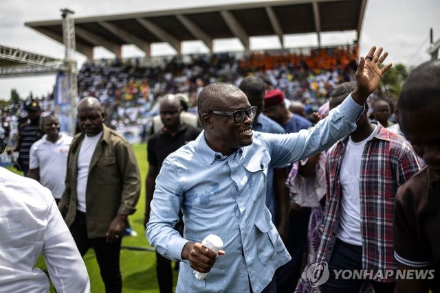 베냉 여권 지지 대선후보인 로무알드 와다그니 재무장관[AFP 연합뉴스 자료사진. 재판매 및 DB 금지]