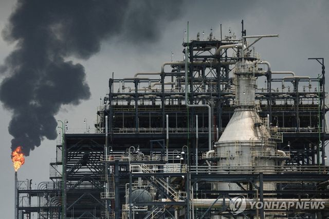 나이지리아 단고테 석유 공장