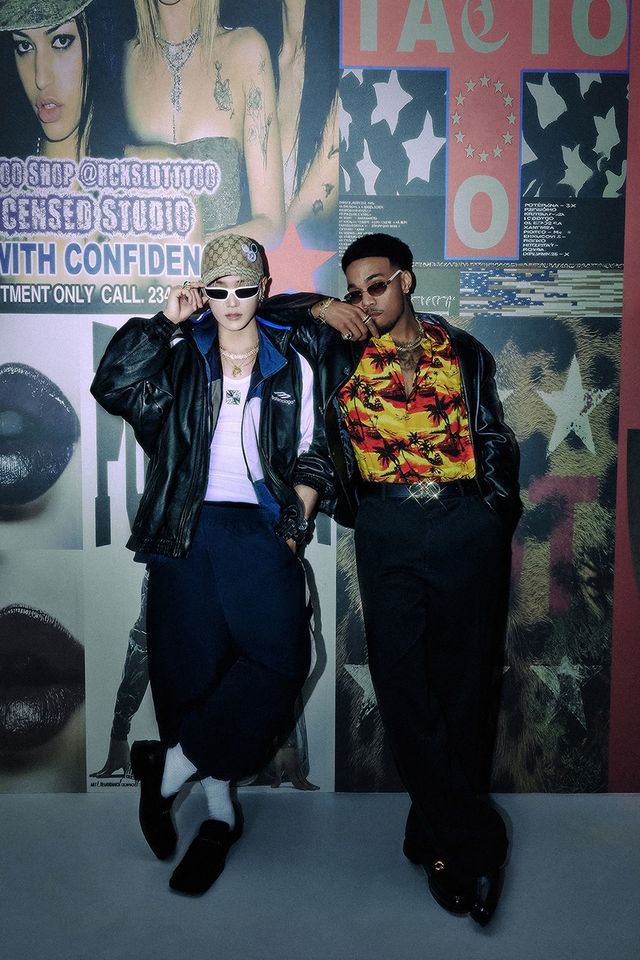 NCT 태용(좌)과 팝스타 앤더슨 팩(우)