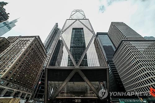 뉴욕 맨해튼의 JP모건체이스 본사