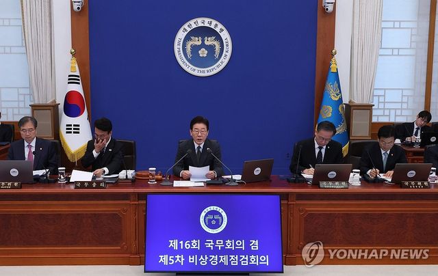 이재명 대통령, 국무회의 발언