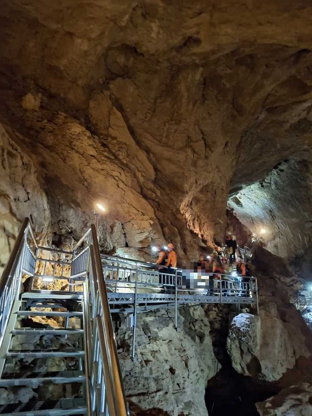 삼척 환선굴 추락하고 현장