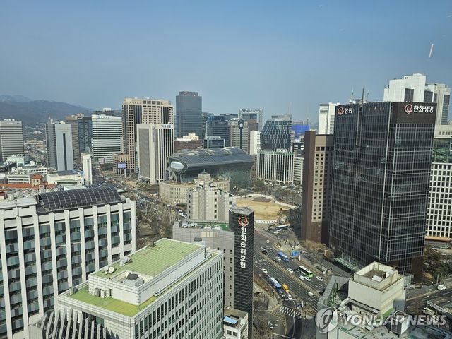 서울 도심의 기업들