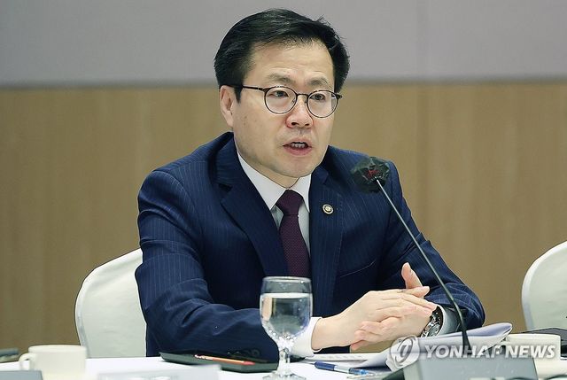 모두발언하는 여한구 통상교섭본부장