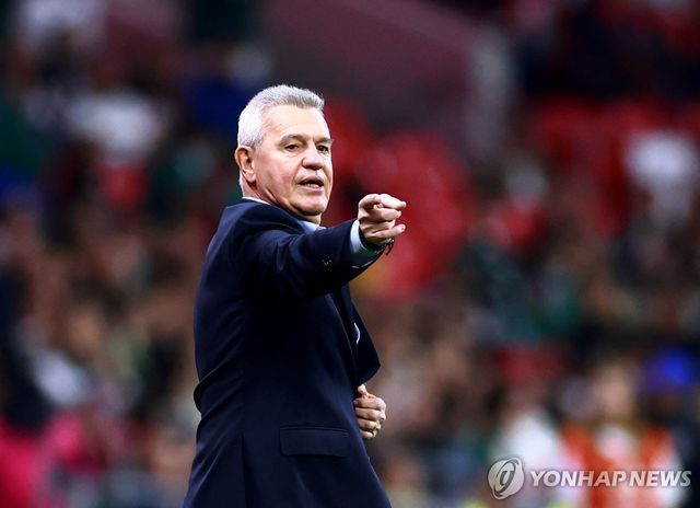 하비에르 아기레 멕시코 축구대표팀 감독.