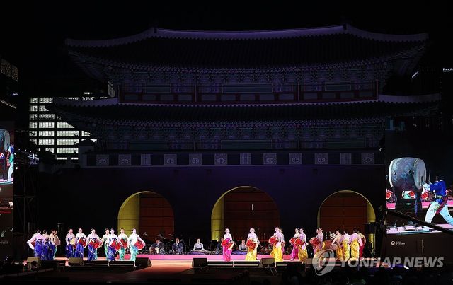 지난해 궁중문화축전 개막제 모습 