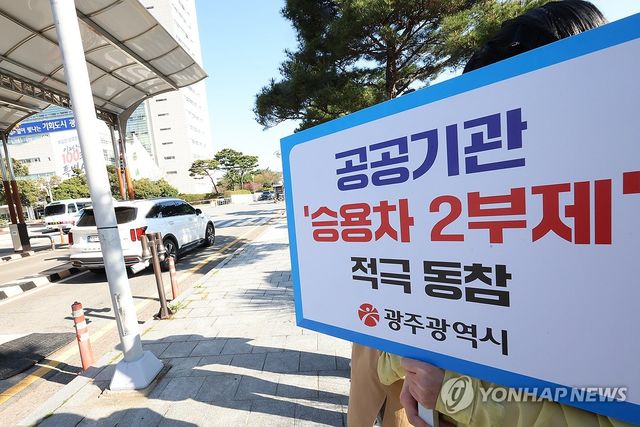 공공기관은 승용차 2부제