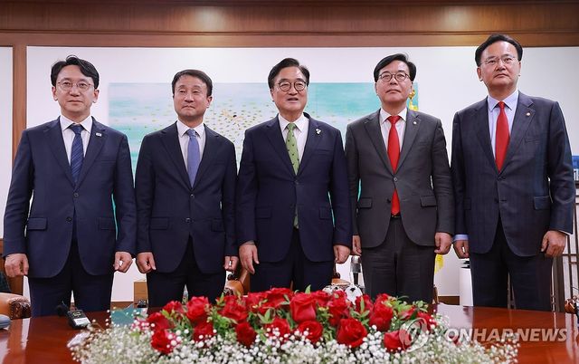 국회의장 주재 여야 원내대표 회동