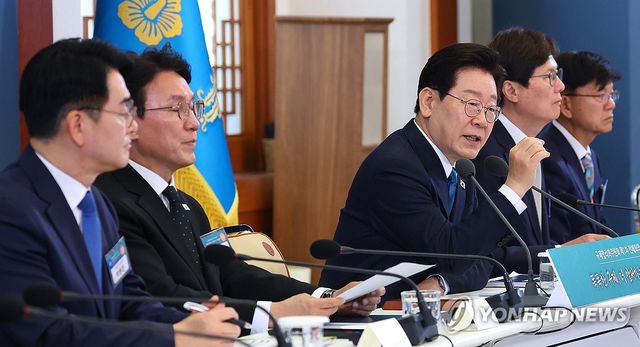 발언하는 이재명 대통령