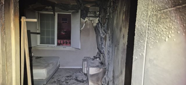 화재가 난 호텔